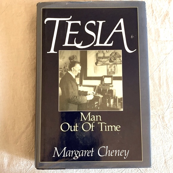 Tesla Book Hardback Man Out of Time Margaret Cheney Electricity Inventor History - Picture 3 of 8